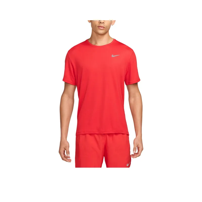 Nike T Shirt Men's University Red-0