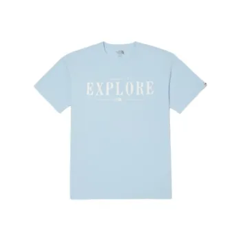 THE NORTH FACE T Shirt Men's Light Blue