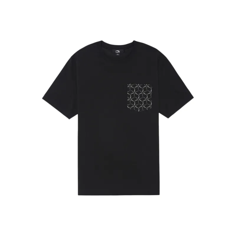 LI NING 1990 Classic Collection T Shirt Men's Black-0