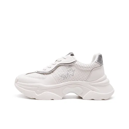 RHYTHM OF JOY Height Increasing Low Top Chunky Sneakers Women's
