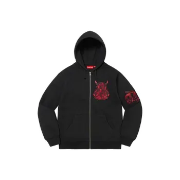 Supreme Demon Zip Up Hooded Sweatshirt