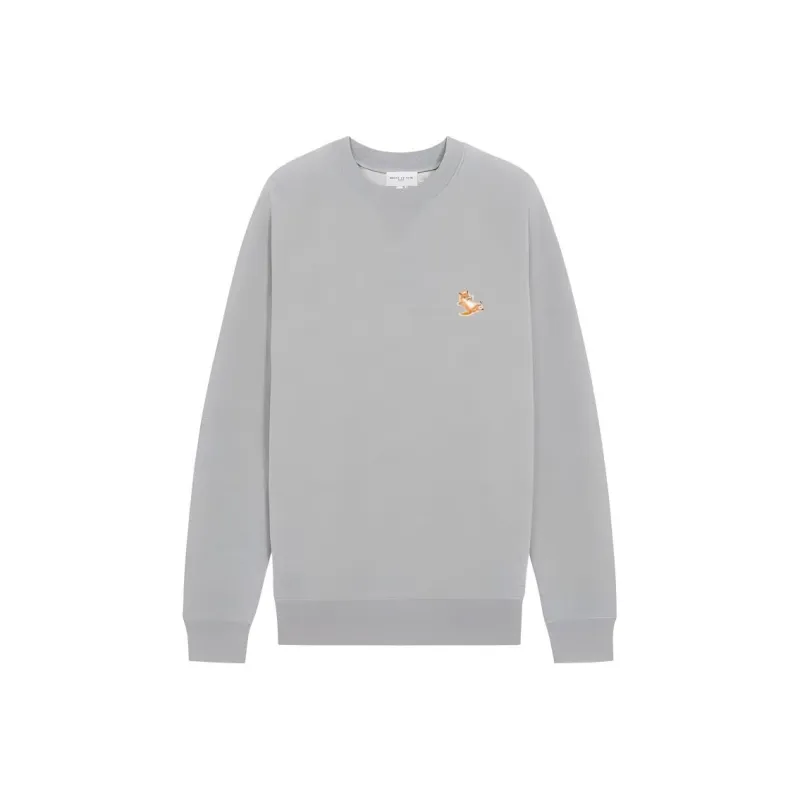 Maison Kitsune Sweatshirts Unisex Gray-0