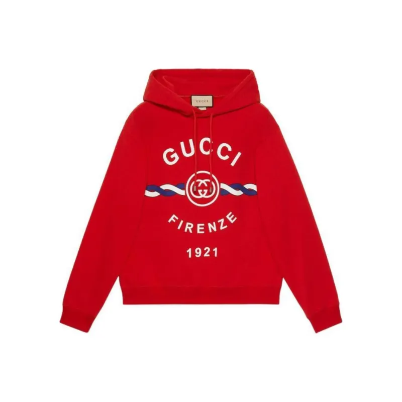 GUCCI Firenze 1921 Hooded Sweatshirt-0
