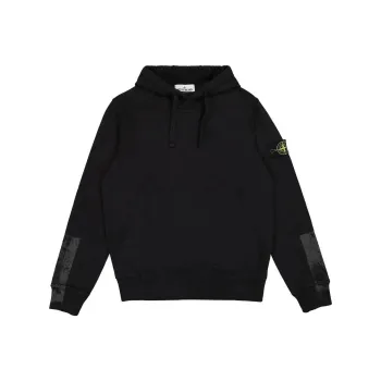 STONE ISLAND Compass motif Cotton Hoodie