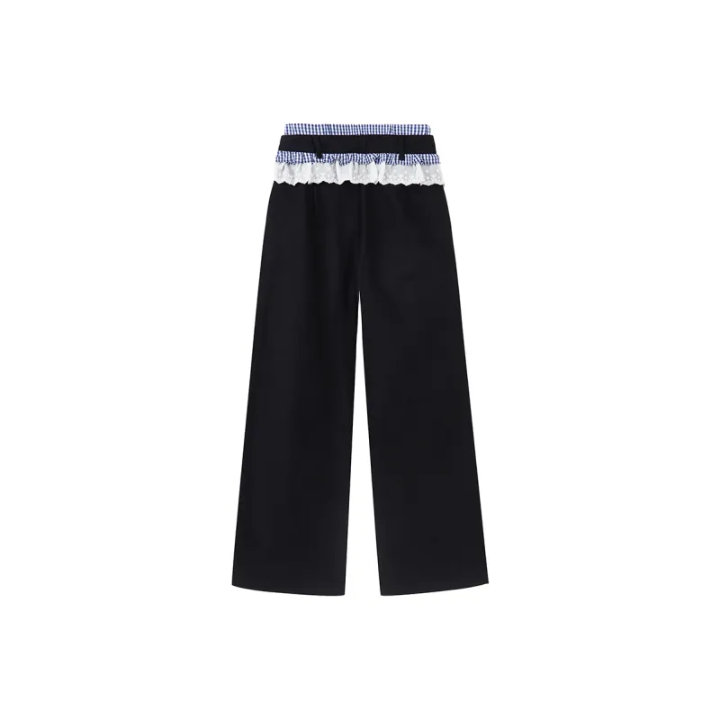 QYPRF Casual Pants Women's Black-1