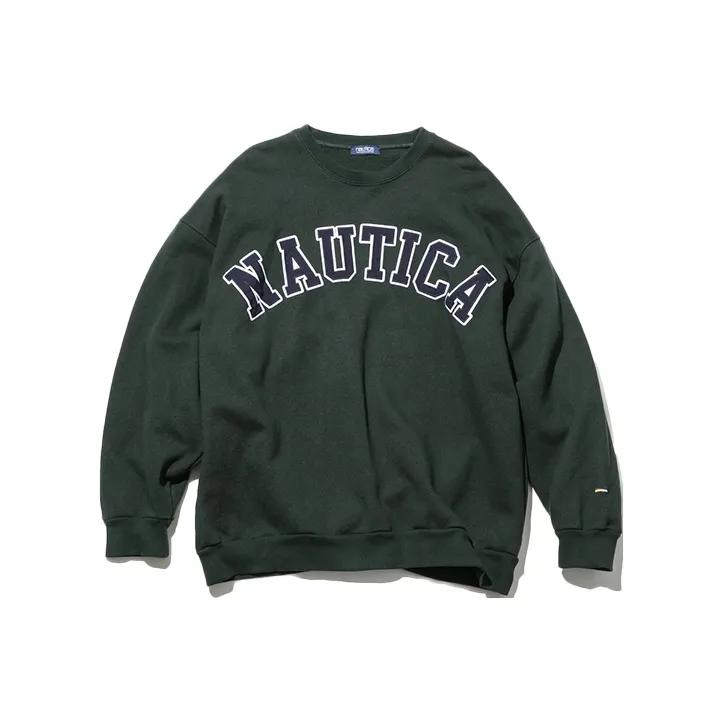 Nautica White Sail Sweatshirt Unisex-10