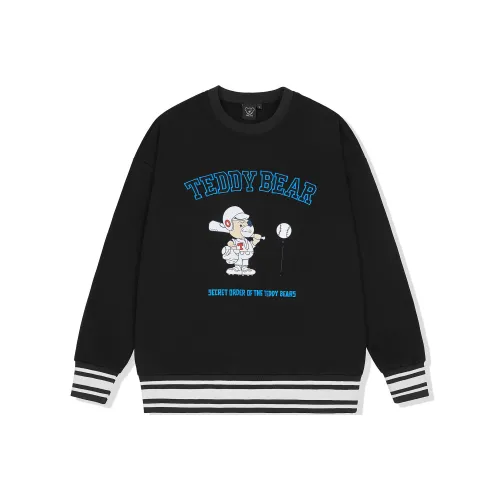 The Secret Order Of The Teddy Bear Crew Neck Loose Fit Sweatshirt Unisex