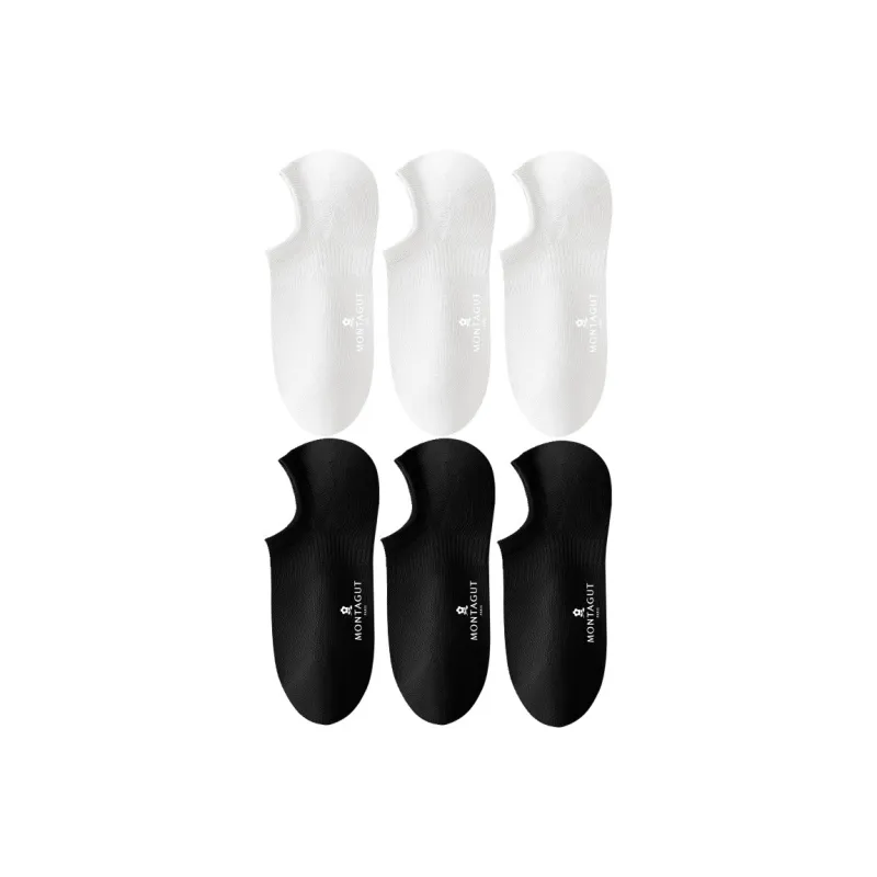 Montagut No Show Socks Men's Combo Set-16