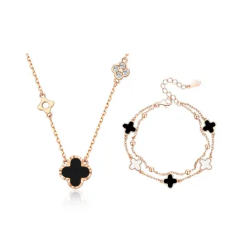 JOLLY NOTE Niche Design Double Layer Layering Adjustable Good Luck Bracelets Women's
