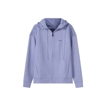 HUGO BOSS SS22 Sweatshirt Jacket Men's Light Blue