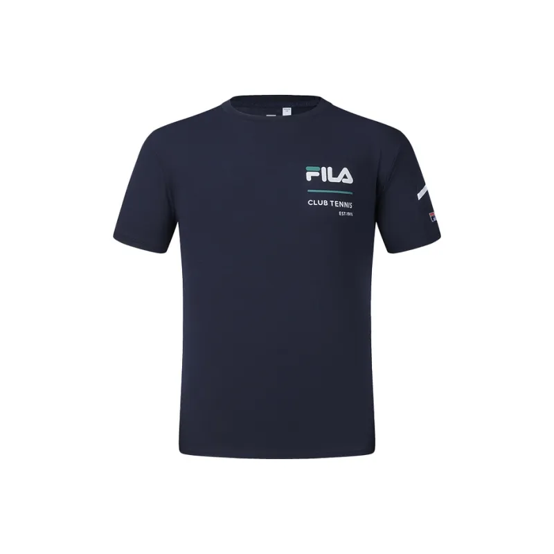 FILA T Shirts Men RD Royal Blue-0