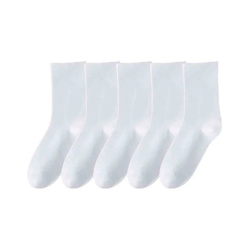 MIIOW Knee High Socks Women's 5 Pack-39