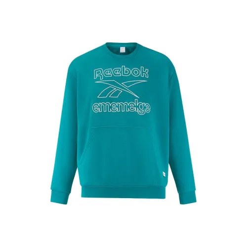 Mmlg X Reebok X MMLG Co-brand Sweatshirts Men Blue