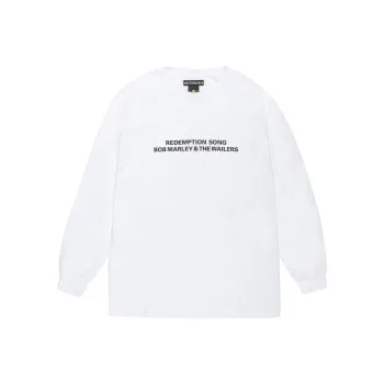 WACKO MARIA Bob Marley Co-branded Edition T-Shirts Unisex White