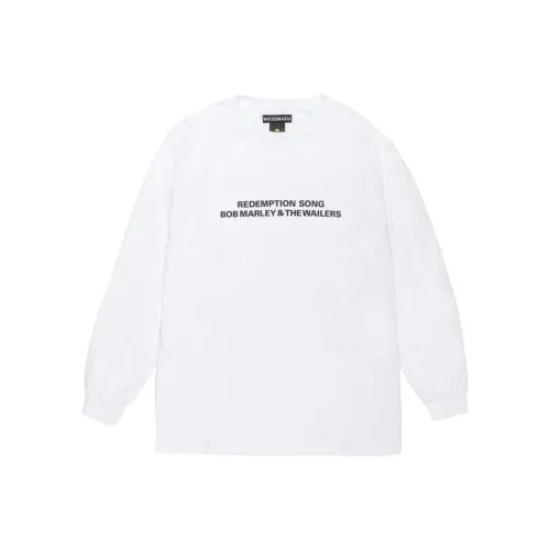 WACKO MARIA Bob Marley Co-branded Edition T-Shirts Unisex White