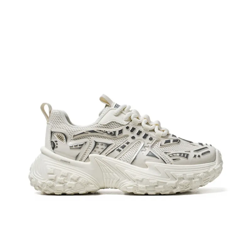 Hong Kong Meng Anti Slip And Wear Resistant Height Increasing Low Top Chunky Sneakers Men's-12