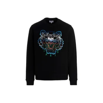 KENZO Classic Tiger Head Sweatshirts Men Black