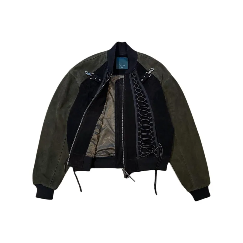 Undermycar SS25 Jackets Unisex Olive Green-1