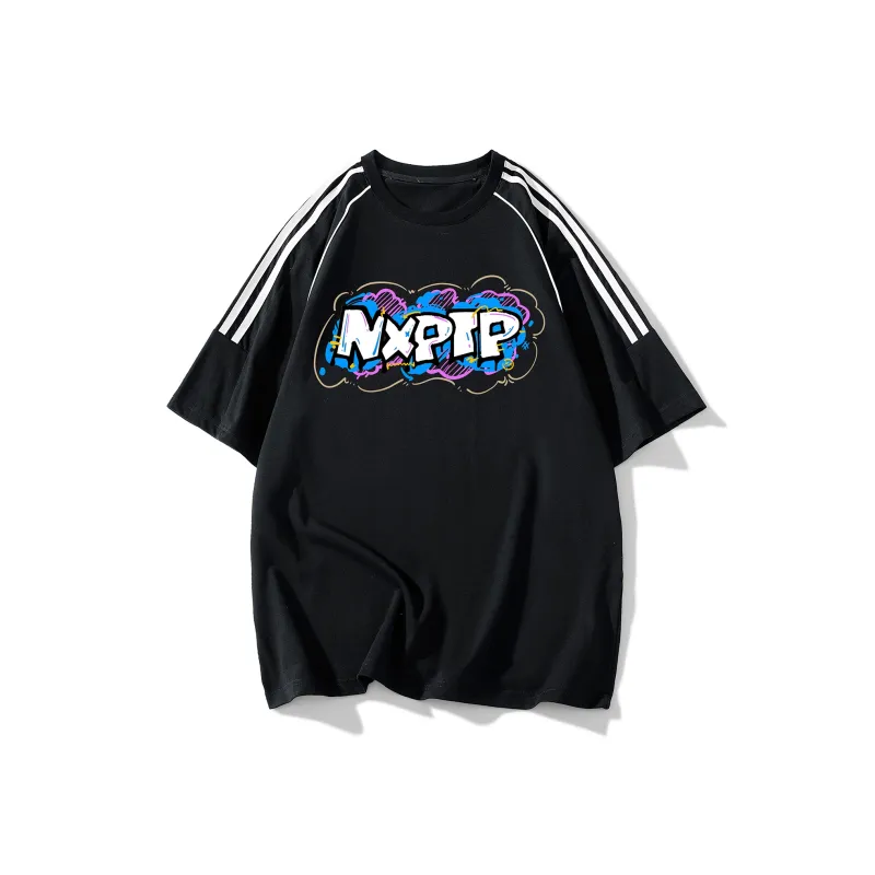 NXPTP Short Sleeved T Shirts For Summer Unisex-0