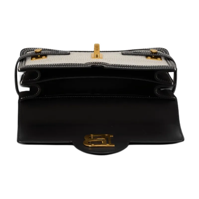BALMAIN B BUZZ Polyamide Shoulder Bag Crossbody Bag Handbag Women's Gray-3