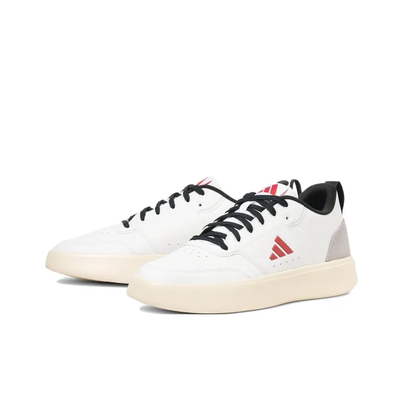 Adidas Park St Anti Slip Wear Resistant Low Top Skateboard Shoes Unisex White-2