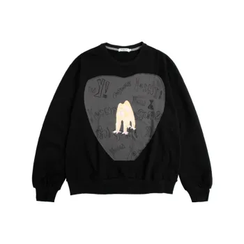 YOSHIYOYI Sweatshirts Unisex Black