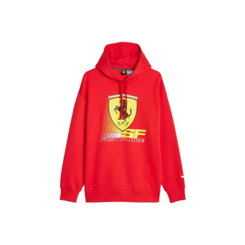 PUMA Ferrari Sweatshirt Men's Red-0