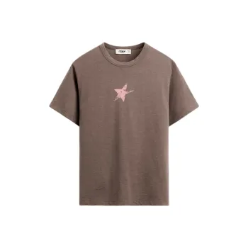 ZARA x Two Jeys T-Shirt Men's Deep Eggplant Color
