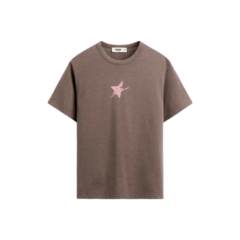 ZARA x Two Jeys T-Shirt Men's Deep Eggplant Color-0