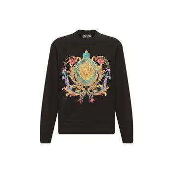 VERSACE JEANS COUTURE SS22 Sweatshirt Men's Black