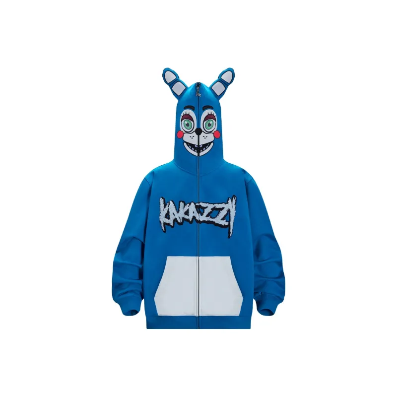 KAKAZZY Sweatshirts Unisex Blue-0