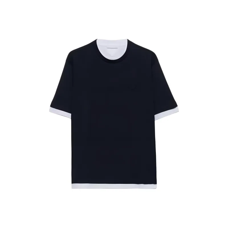 PRADA T Shirt Men's Marine Blue-0
