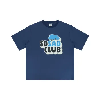 Snowday T Shirt Unisex Navy Blue