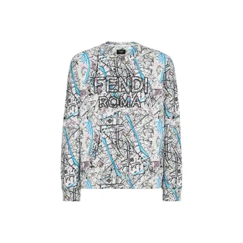 FENDI Sweatshirts Men White