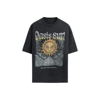 ZARA T Shirt Men's Deep Anthracite