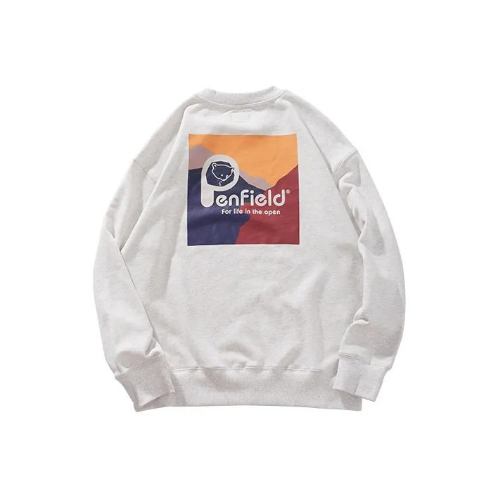 Penfield Sweatshirts Unisex Light Gray-0