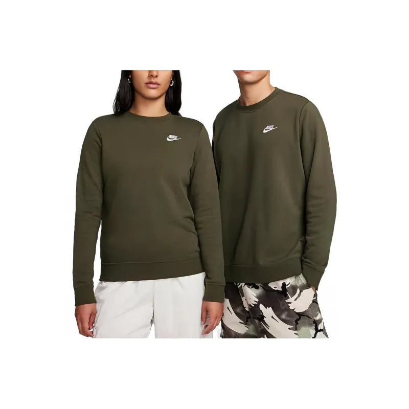 Nike SPORTSWEAR CLUB FLEECE Sweatshirt Unisex Dark Green-0