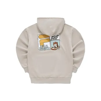 FILA FUSION FOB Series Sweatshirt Unisex Skin Gray