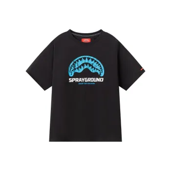 SPRAYGROUND Crew Neck Pullover Short Sleeved T Shirts Unisex