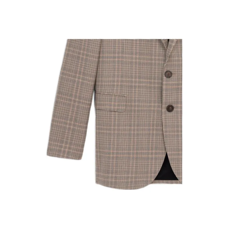 CELINE Business Suits Men Brown-4
