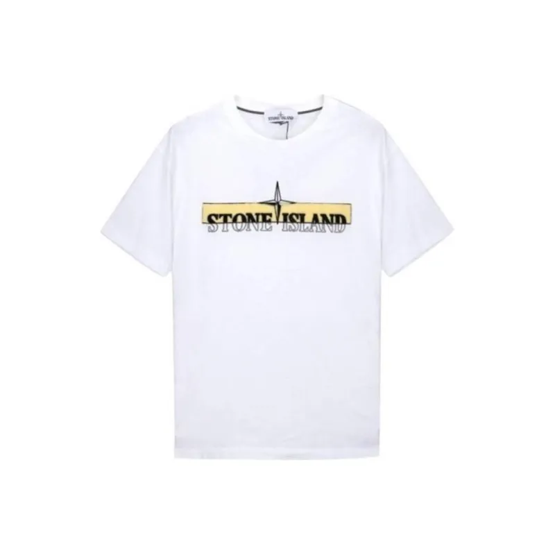 STONE ISLAND T Shirt Men's White-0