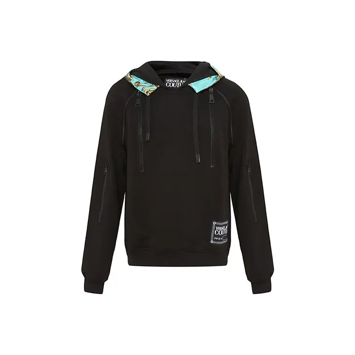VERSACE JEANS COUTURE Zipper Detail Hoodie-0