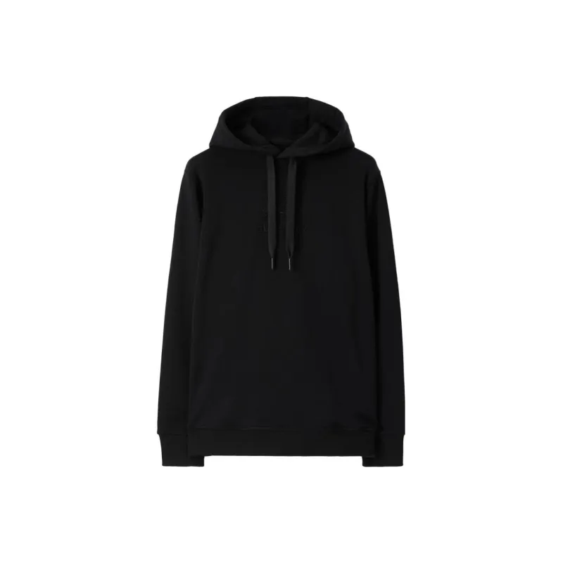 Burberry Embroidered Ekd Cotton Hoodie-0