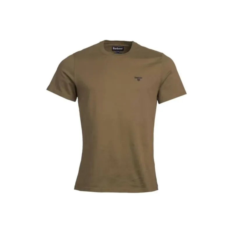 BARBOUR T-Shirt Men Olive Green-0