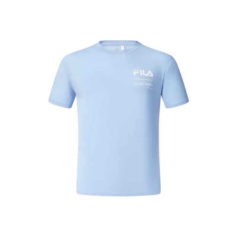 FILA T Shirts Men Bell Blue-0