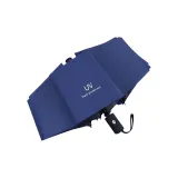 Royal Blue ☂ Fully Automatic 8-Rib Sunny and Rainy Dual-Use Black Vinyl Edition