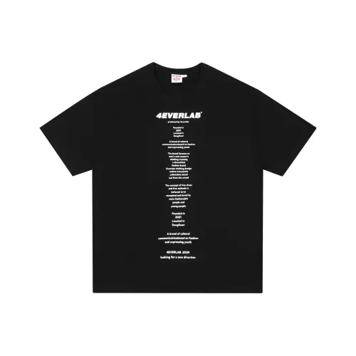 4EVER LAB T Shirts Unisex