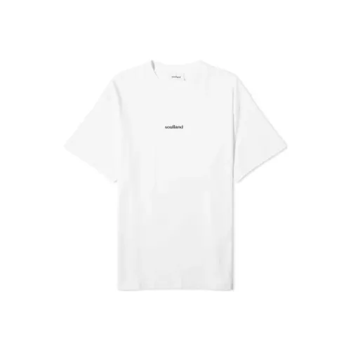 Soulland 화이트 남성 티셔츠