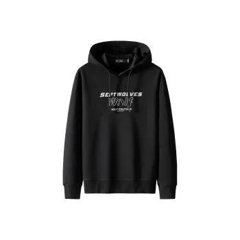 SEPTWOLVES Sweatshirt Men's Black