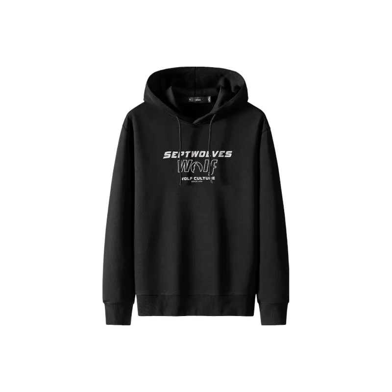 SEPTWOLVES Sweatshirt Men's Black-0